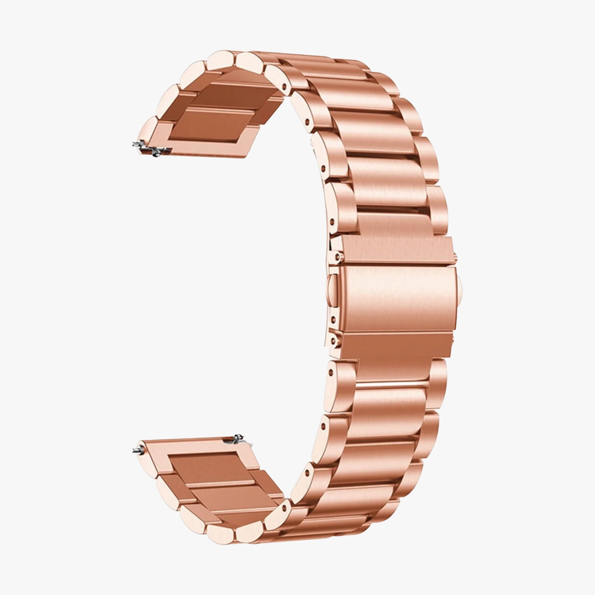 Rose Gold Steel Strap